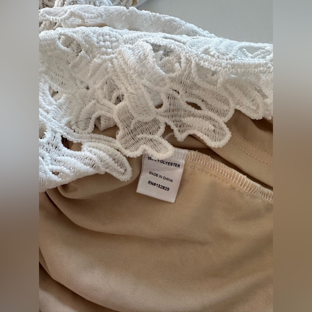 Superdown x Revolve Shannan White Lace Mini Dress NWT Small - Picture 10 of 10